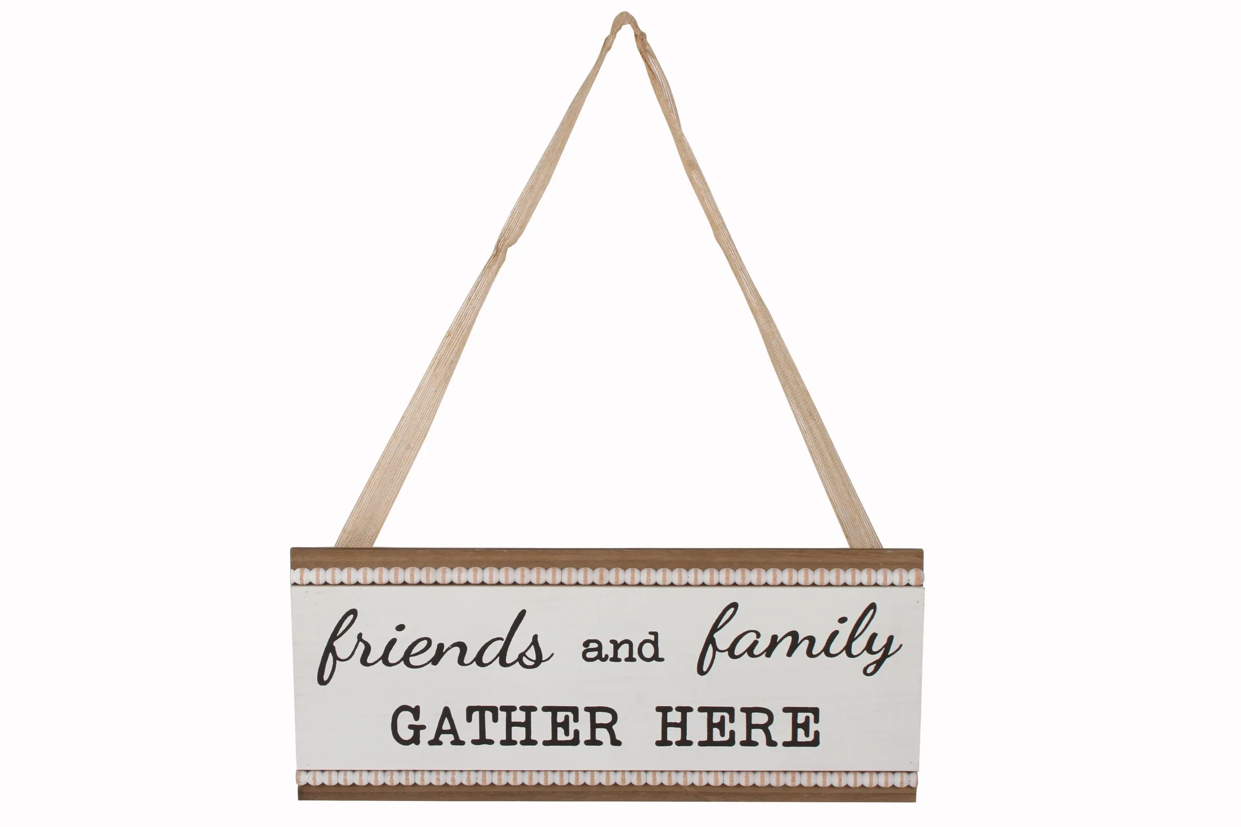 Delilah Collection Family And Friends Gather Plaque 48 x 20 x 2C - Home & Garden