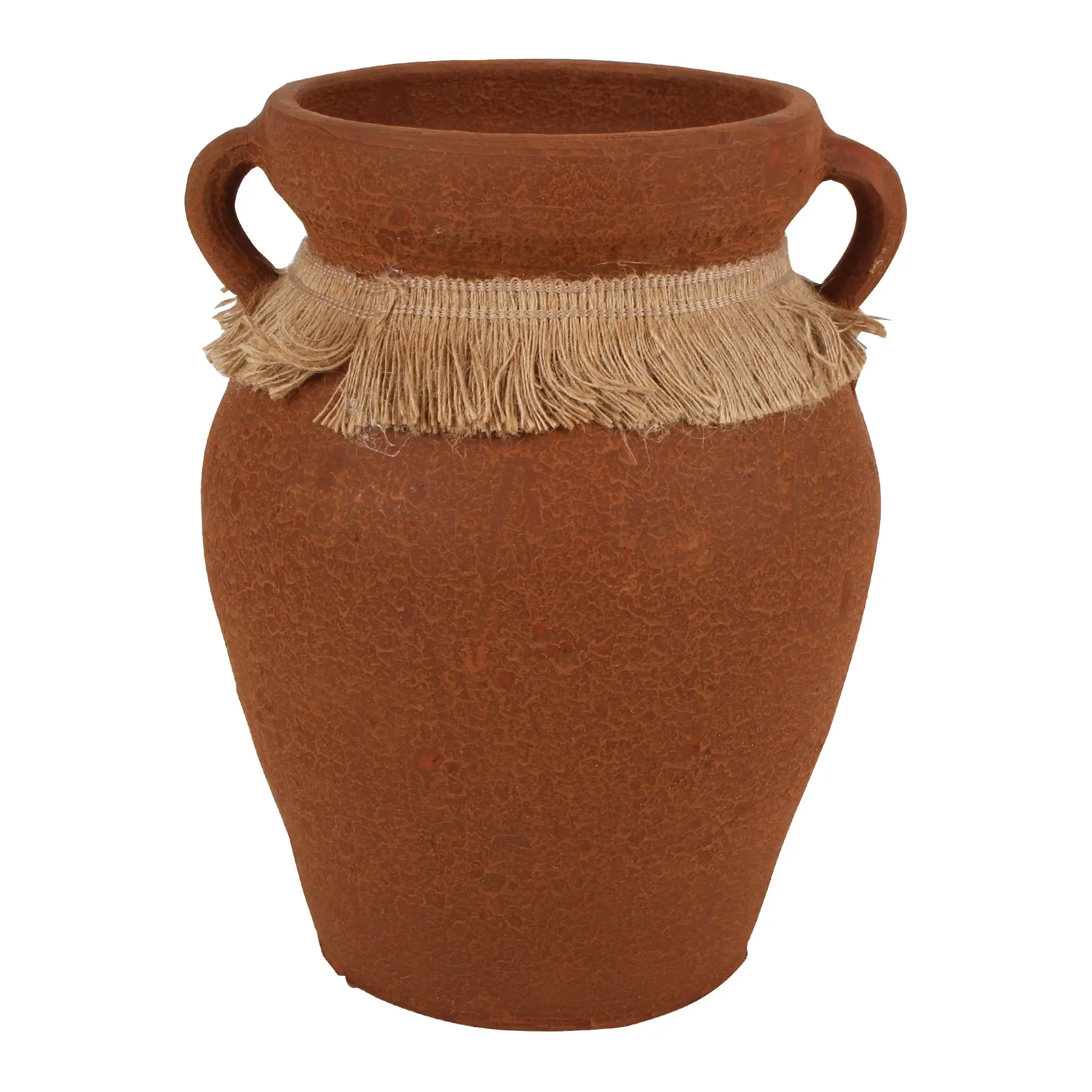 Aicha Terracotta Vase 30cm - Home & Garden