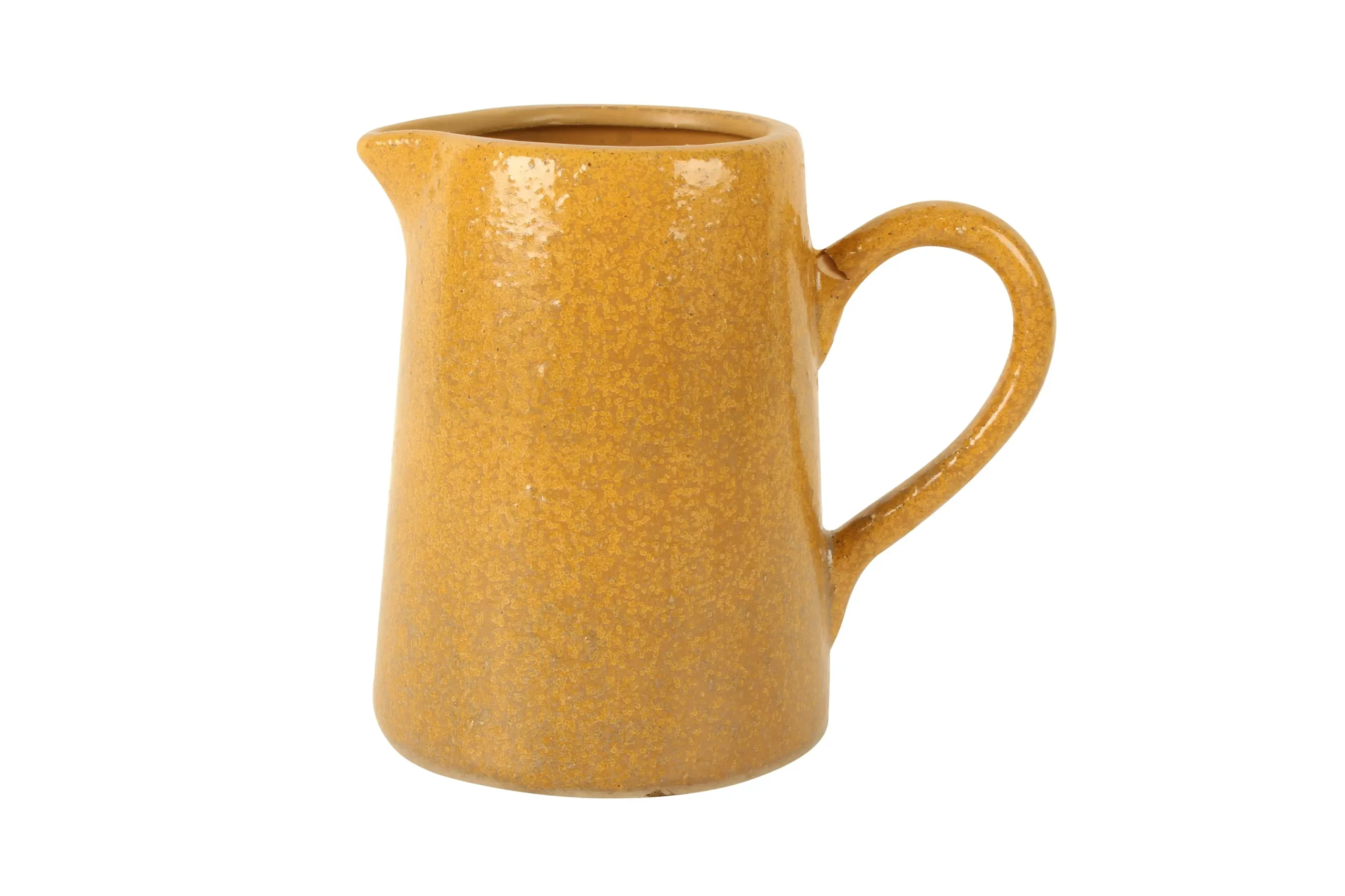 Naomi Ceramic Jug With Handle 19 x 18 x 13cm - Home & Garden
