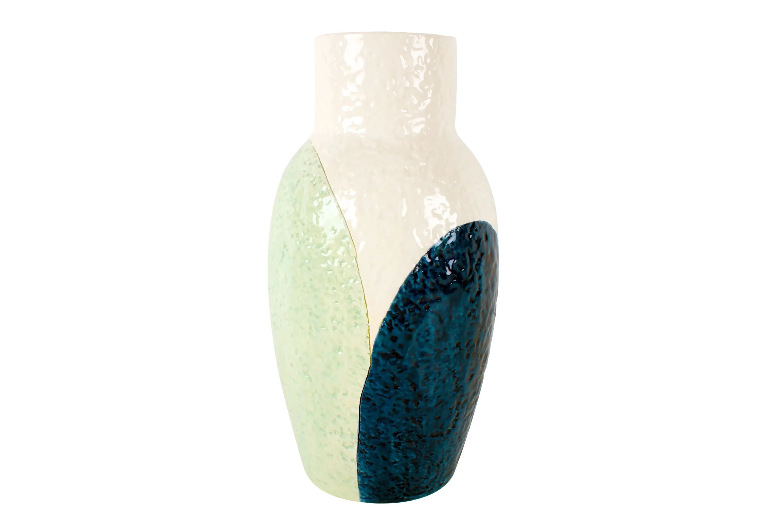 Ambrose Dappled Ceramic Vase 14 x 27 cm - Home & Garden