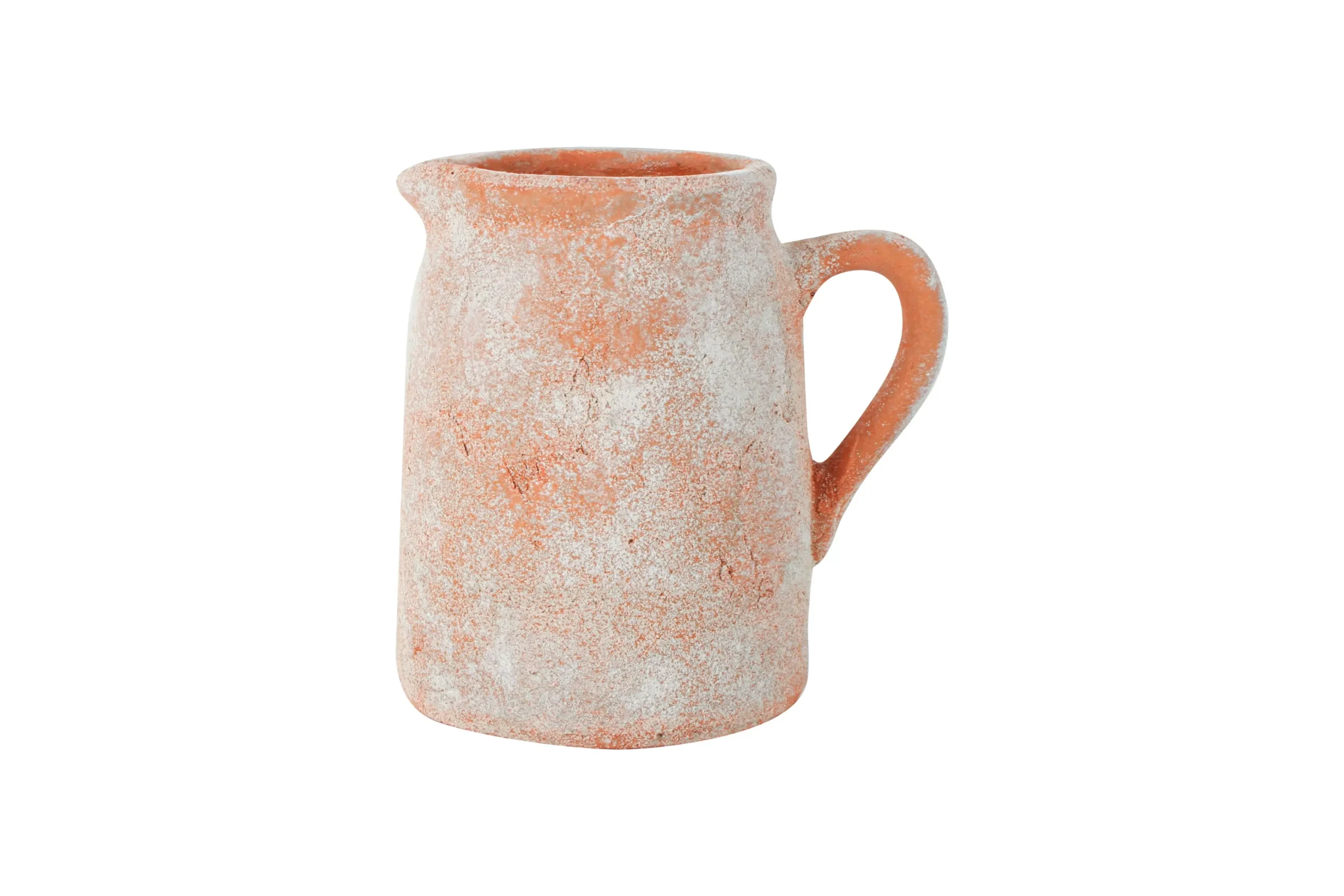Noor Terracotta Jug Vase 18x18x14cm - Home & Garden
