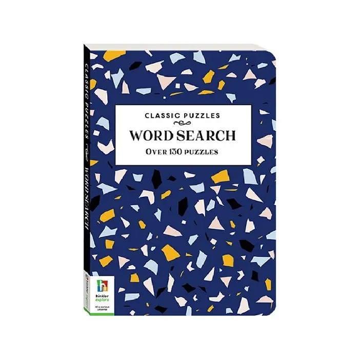 Solve It! Classic Puzzle Books: Word Search Adult Puzzle Book Challenge - Entertainment