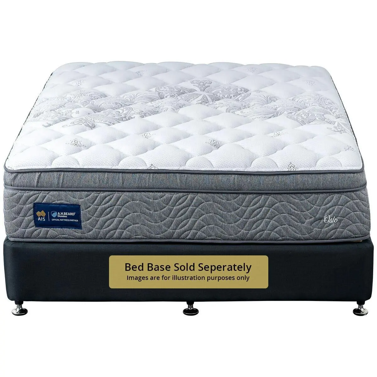 A.H. Beard Domino Oslo Medium King Single Mattress - Furniture
