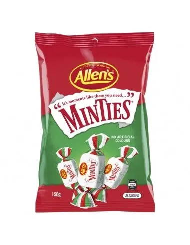ALLENS Minties 150g x 12 - Groceries
