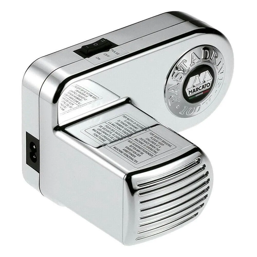 Marcato Atlas Electric Motor Pasta Drive Attachment Silver - Home & Garden