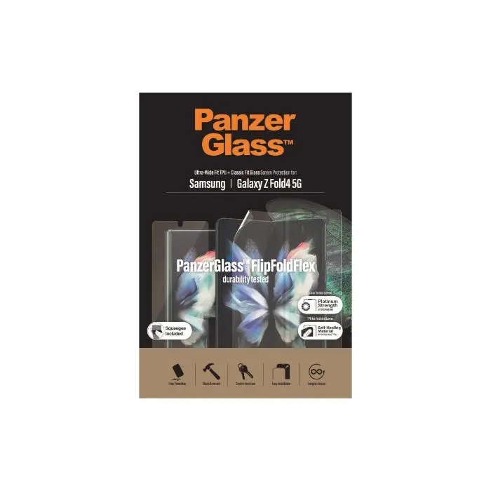 PanzerGlass TPU/Glass Screen Protector For Samsung Galaxy Z Fold 4 5G Clear - Electronics