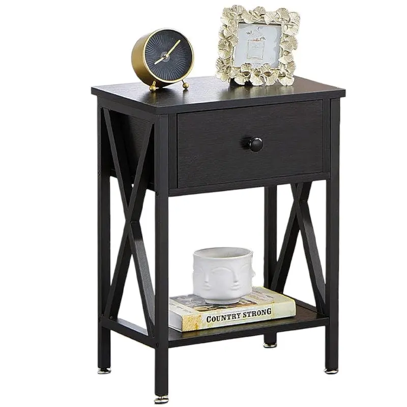 Bedside Table Nightstands with Drawer - Furniture