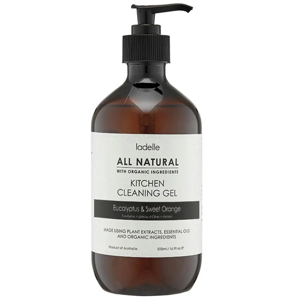 Ladelle All Natural Eucalyptus/Sweet Orange Home Kitchen 500ml Cleaning Gel - Home & Garden