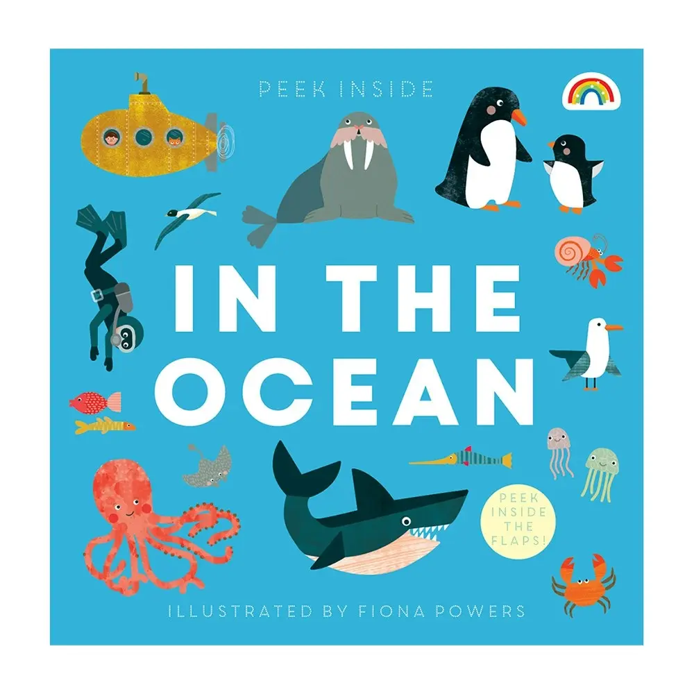 Really Decent Books Peek Inside The Ocean Kids Educational/Learning Fun Book 1y+ - Entertainment