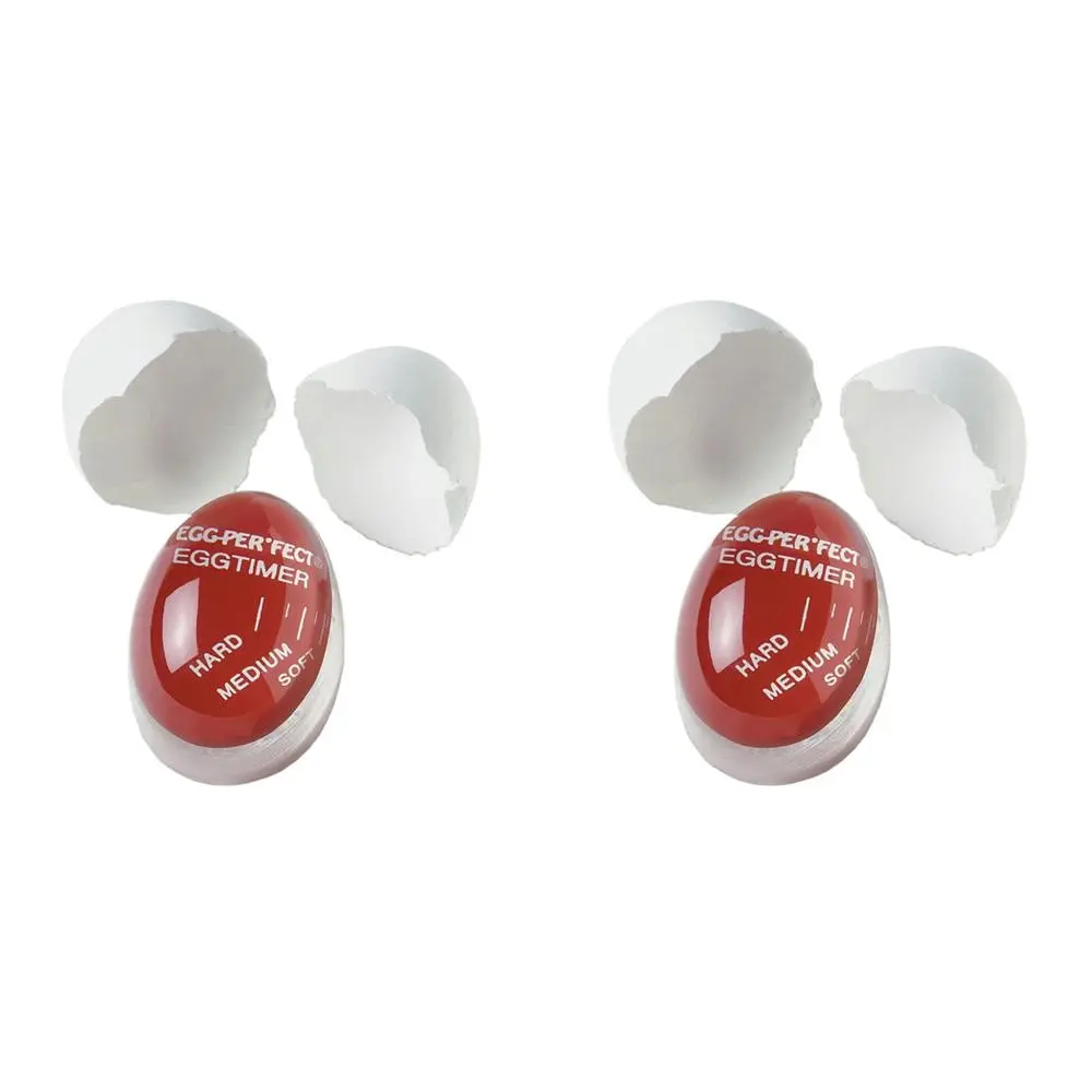 2x Appetito Colour Changing Novelty Egg Cook Timer Home Kitchen Cooking Tool - Home & Garden