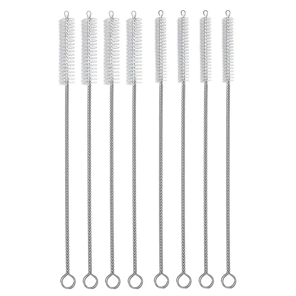 Straw Cleaner Brush Set 14 Pcs Long Cleaning Brush For Straws On Water Bottle - Home & Garden