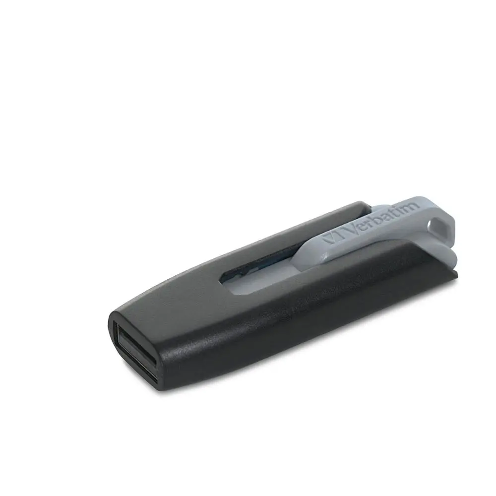 Verbatim Store'n'Go V3 USB 3.0 Stick Flash Drive 128GB Storage For Laptop Grey - Electronics