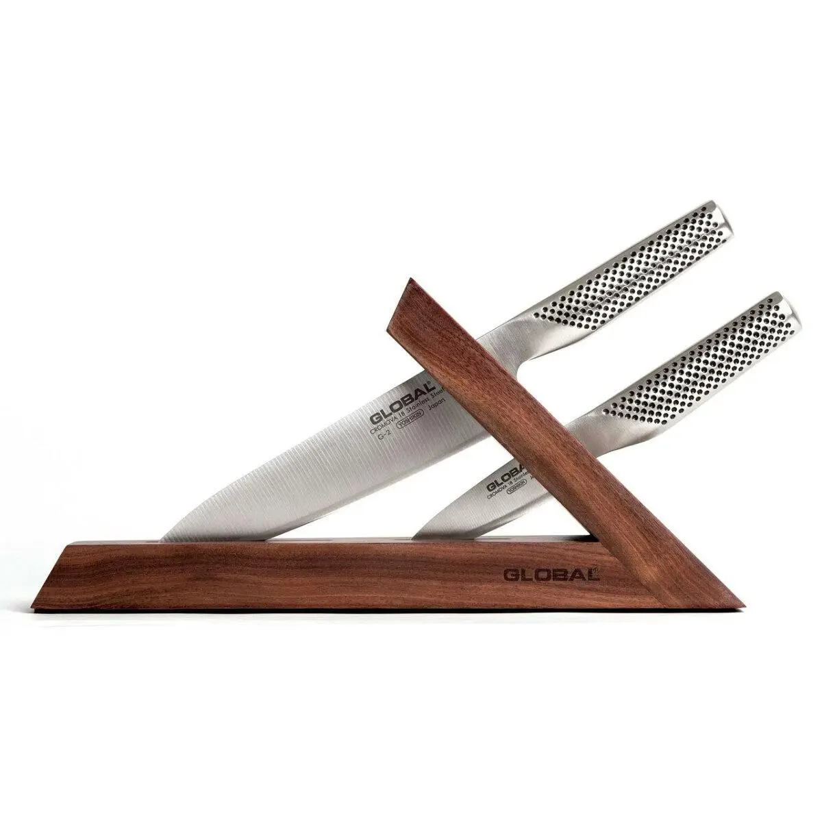 Global Niigata 3 Piece Knife Block Set - Home & Garden