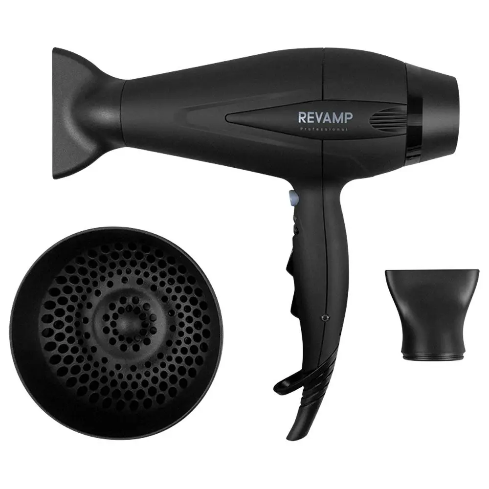 Revamp Professional Hair Progloss 5500 AC 2400W Hair Dryer Styling Tool Set - Beauty