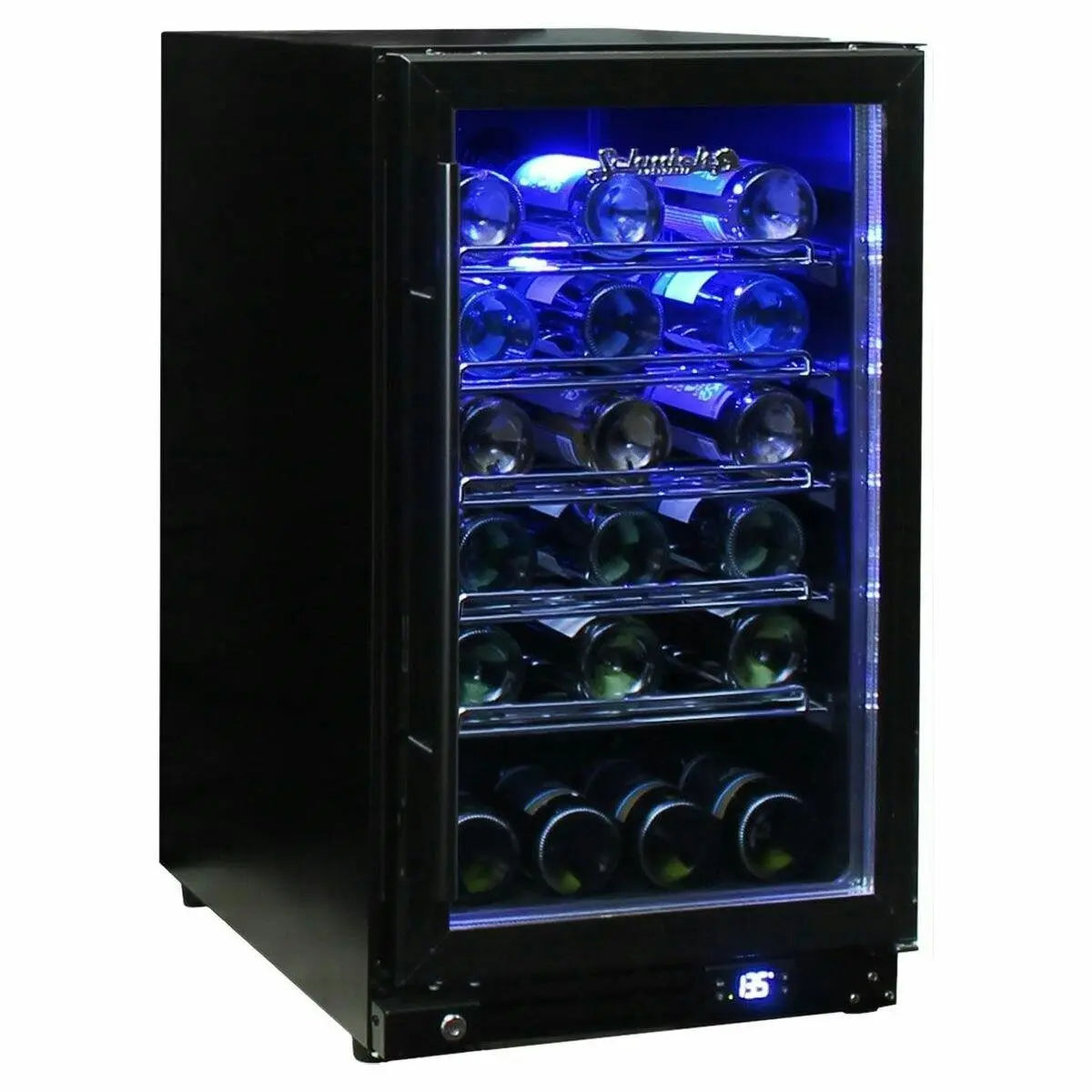 Schmick Under Bench Glass Door Wine Fridge - Home & Garden