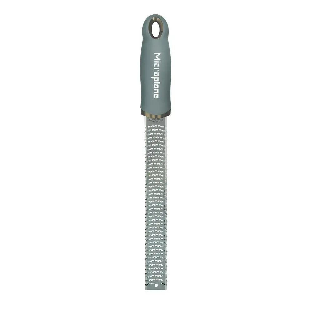 Microplane Premium Lemon/Lime Zester/Grater Stainless Steel Eucalyptus Green - Home & Garden