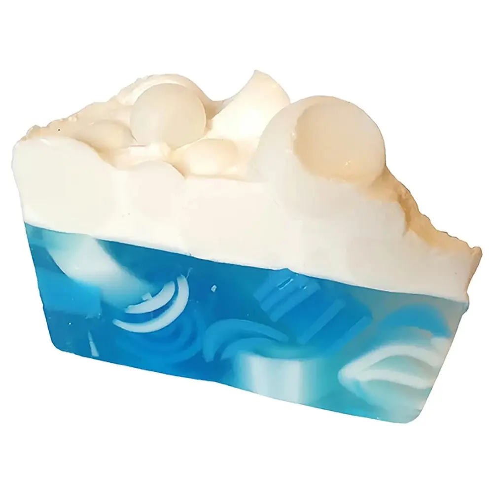 Bomb Cosmetics Strawberries & Cream Scented Soap Slice Bar Shower Fragrance - Beauty