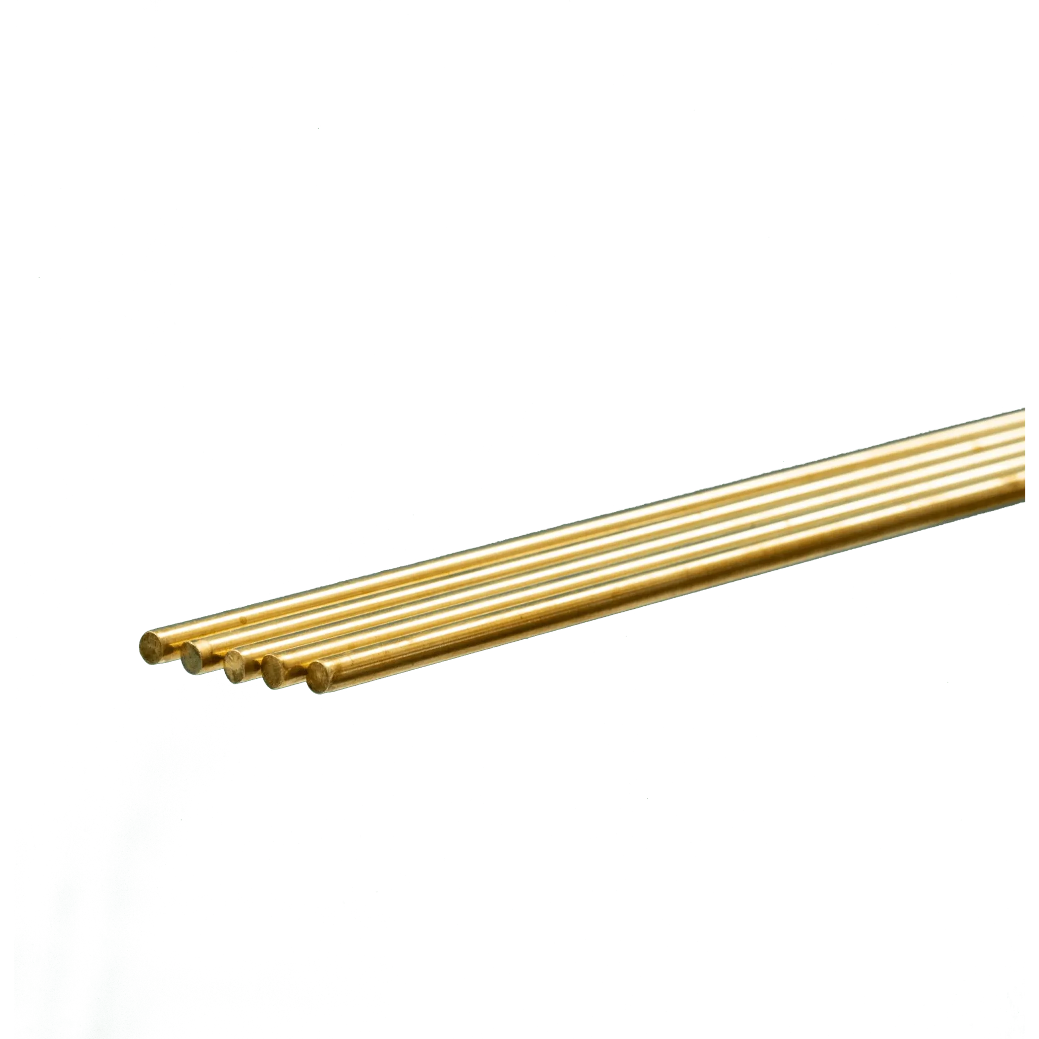 Round Brass Rod: 3.5mm OD x 1 Meter Long (5pcs) - Hobbies