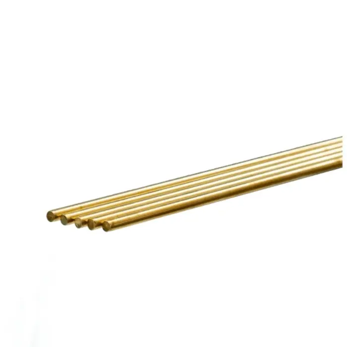 Brass Rod 4 x 1000mm 5pcs - Hardware
