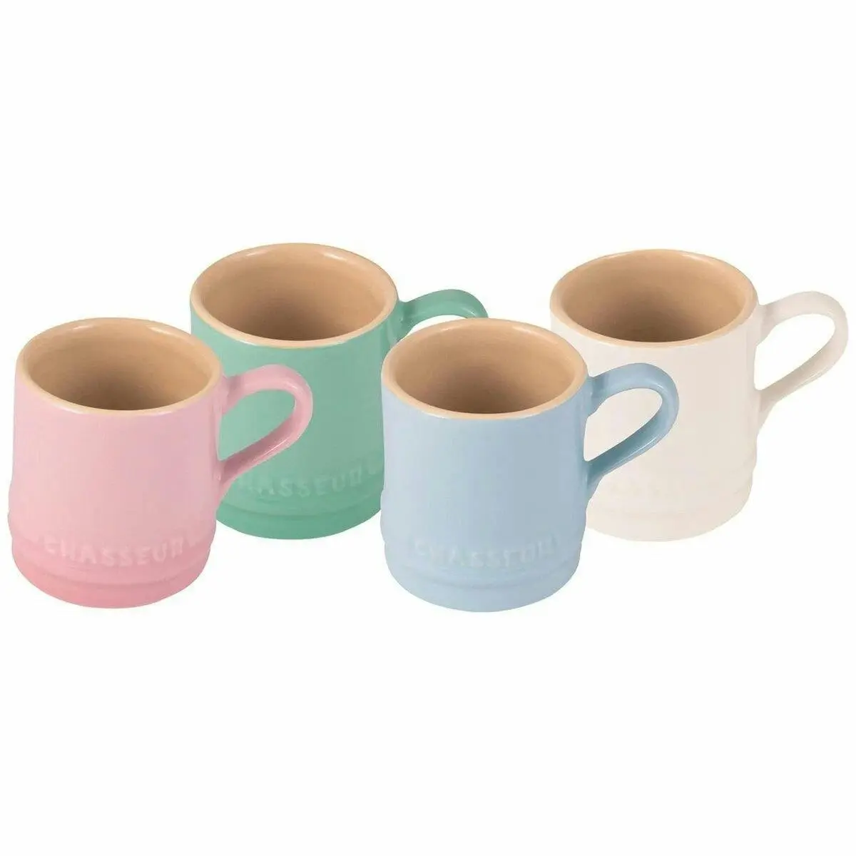 Chasseur Macaron Collection 4 Piece Petit Cup Set - Home & Garden
