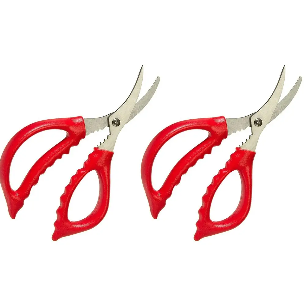 2x Progressive 22cm Prep Solutions Seafood Scissors Crab Cracking/Cutting Shears - Home & Garden