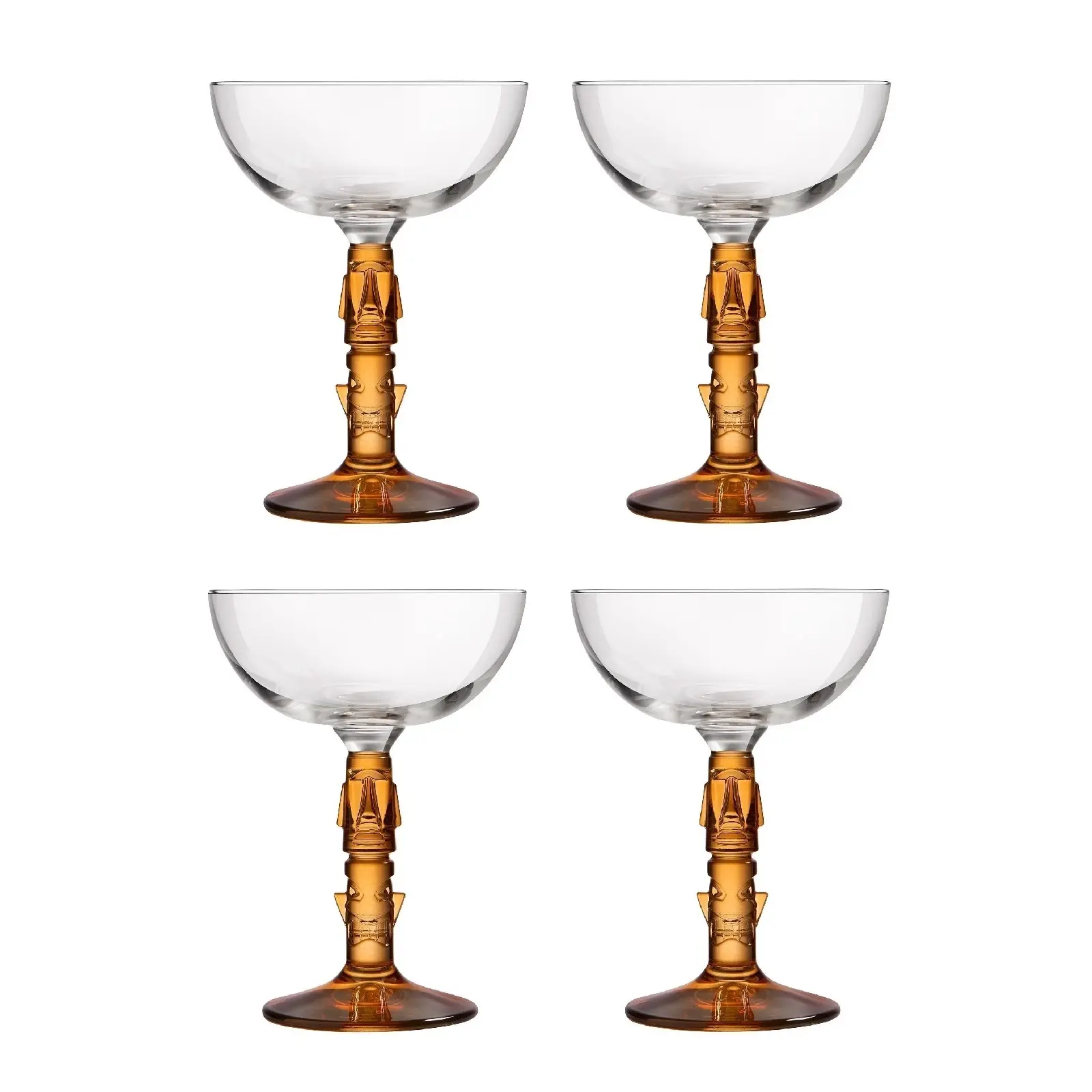 LIBBEY TIKI COUPE GLASS 250ml - Set of 4