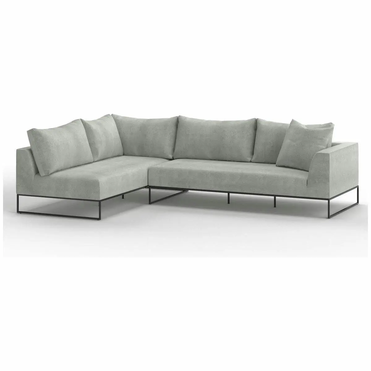 Kalona Vaeroy Modular Four Seater Right Facing Sofa Cloud - Furniture