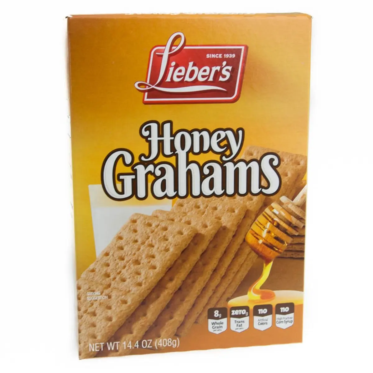 Liebers Honey Graham Crackers 408g - Groceries