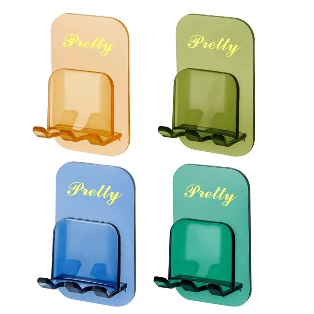 4Pcs Plastic Toothbrush Holder Mouthwash Cup Organizer Rack - Home & Garden