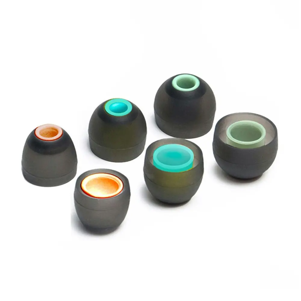 Sansai Fits Most Small/Medium/Large Replacement Silicone Ear Tips for Earphones - Electronics