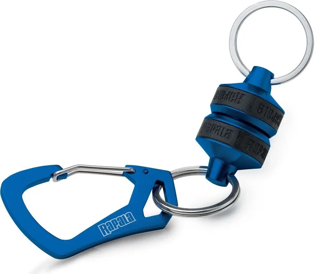 Blue Rapala RCD Magnetic Release Fishing Carabiner - Sports & Outdoor
