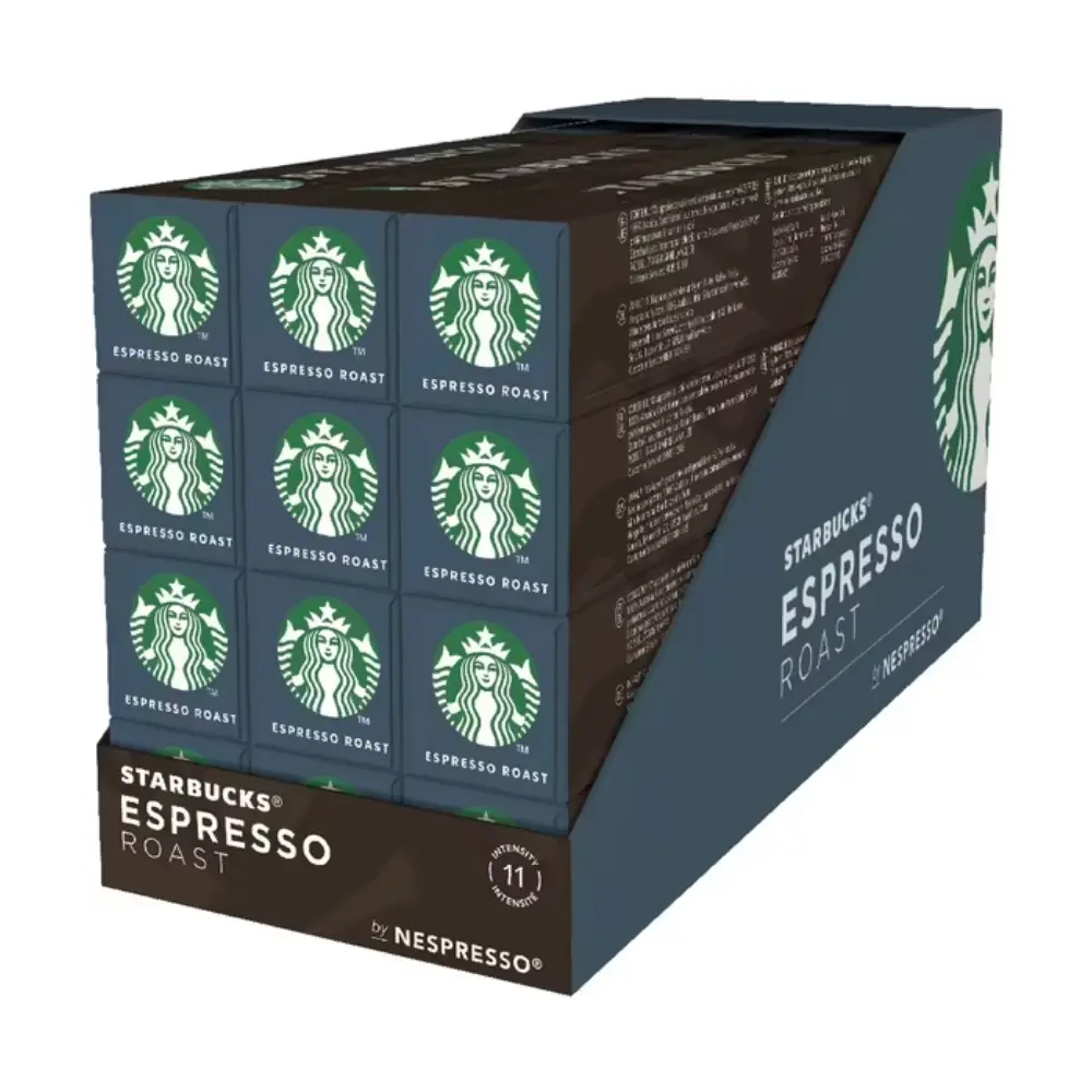 Starbucks Multipack Espresso Dark Roast Coffee Pods Capsules x 120 - Groceries