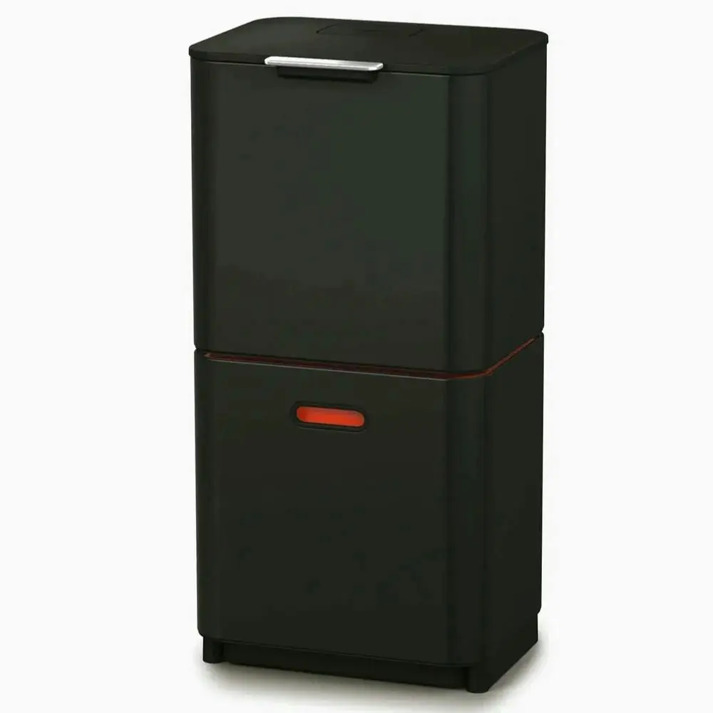 Joseph Joseph Totem Max Waste Separation 60L Bin Black 30106 - Home & Garden
