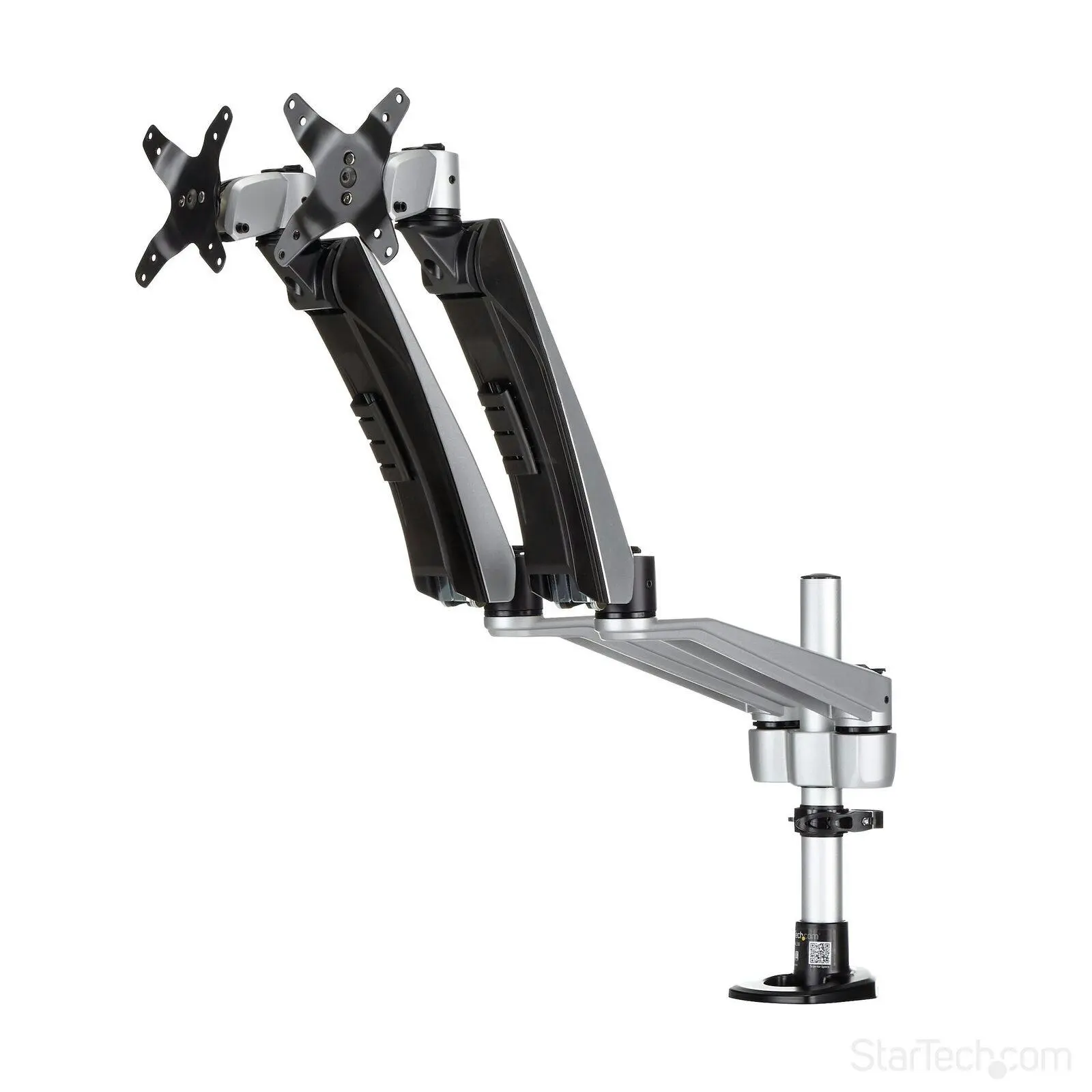 Star Tech Desk Mount Dual 9kg Per Monitor Articulating Arm Horizonstal/Vertical - Electronics