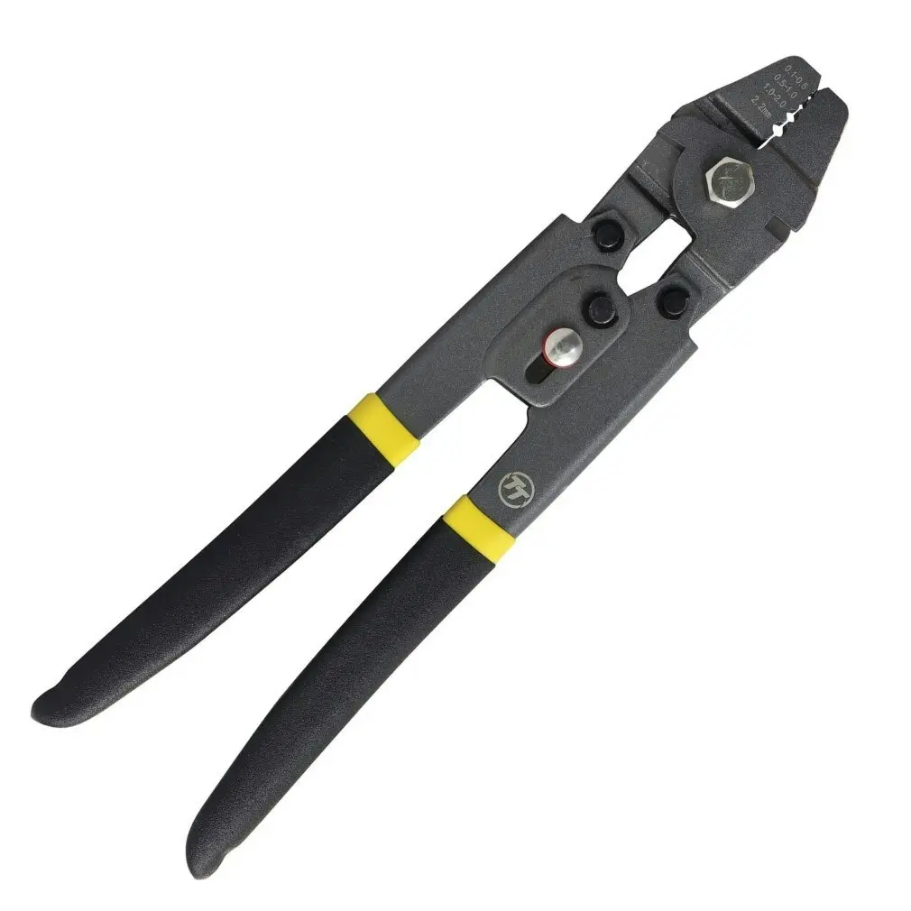 TT Fishing 10 Inch Stainless Steel Crimping Pliers with Hinged Handle - Sports & Outdoor