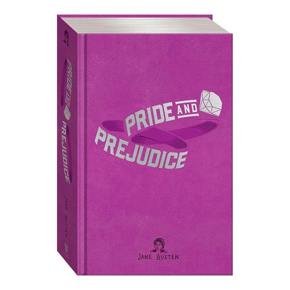 Bonney Press Pride and Prejudice Unabridged Classic Hard Cover Book Novel - Entertainment