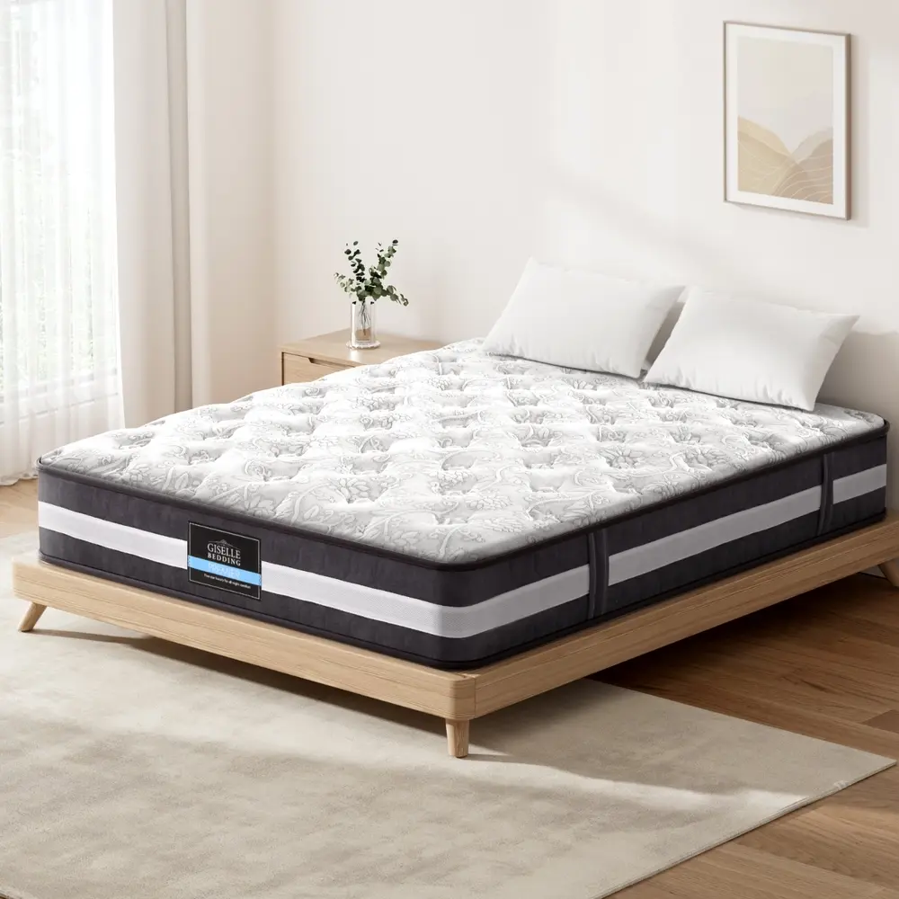 Giselle Bedding 30cm Mattress Pocket Spring Double - Ultimate Mattress Sale - Save up to $600