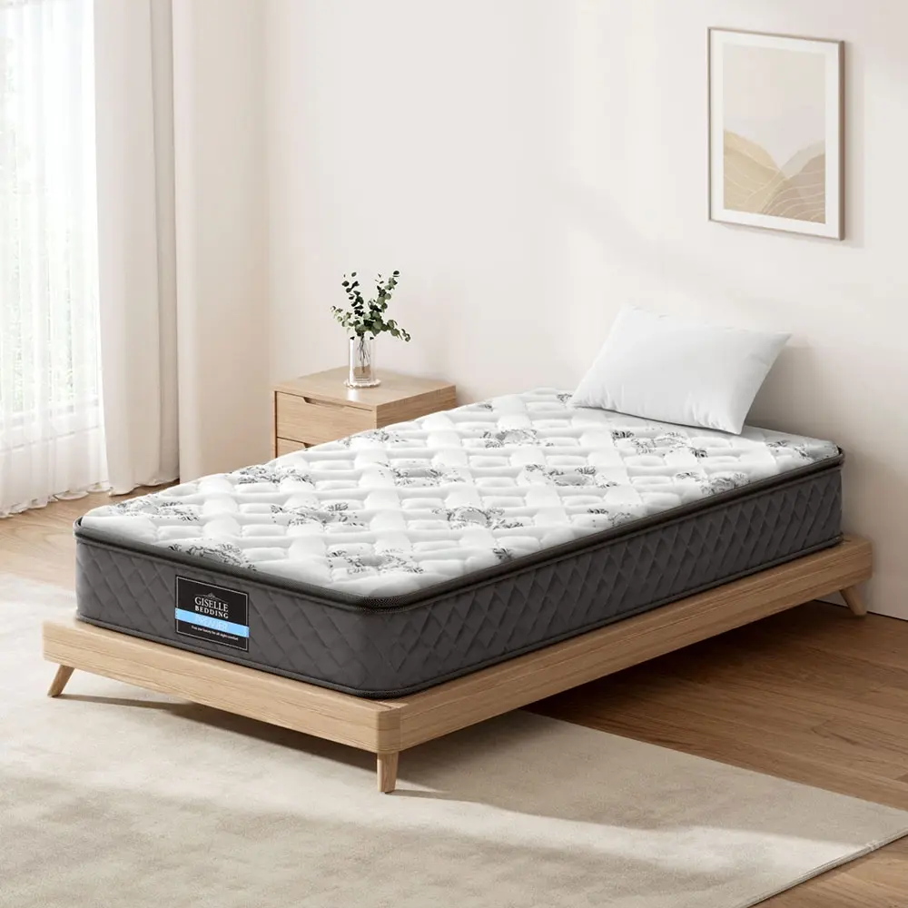 Giselle Bedding 24cm Mattress Pillow Top Single - Ultimate Mattress Sale - Save up to $600