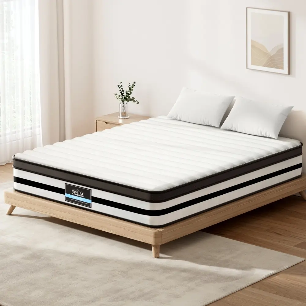 Giselle Bedding 27cm Mattress Euro Top King - Furniture