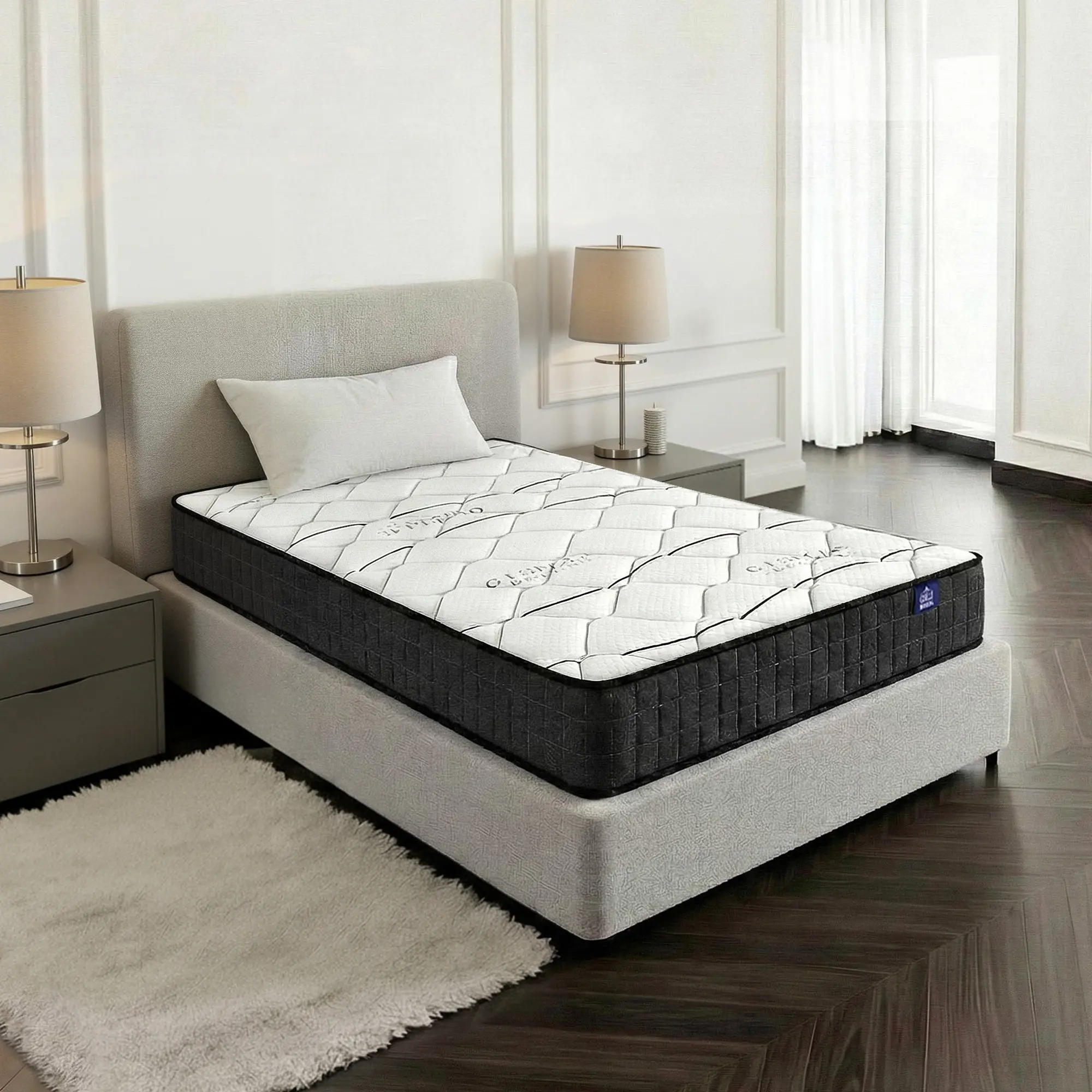 Giselle Bedding 16cm Mattress Medium Firm Single - Ultimate Mattress Sale - Save up to $600