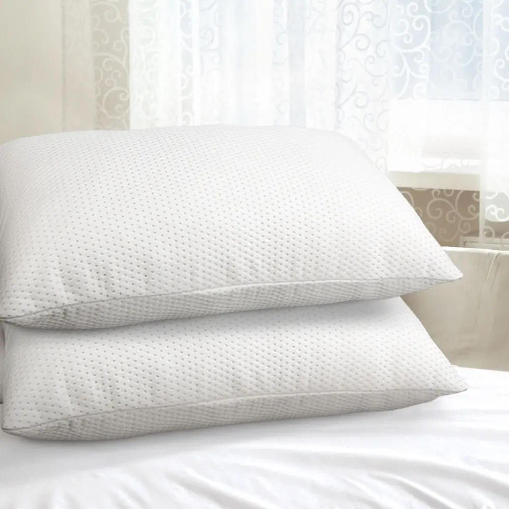 Giselle Bedding Memory Foam Pillow 13cm Thick Twin Pack - Home & Garden