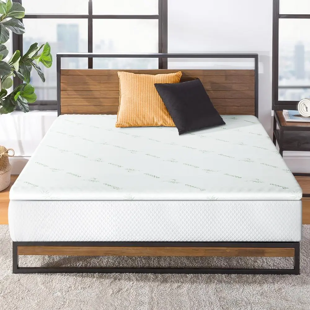 Giselle Bedding Memory Foam Mattress Topper Cool Gel 10cm King - Ultimate Mattress Sale - Save up to $600