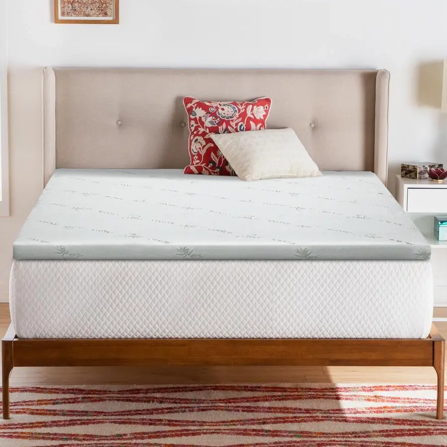 Giselle Bedding Memory Foam Mattress Topper Cool Gel 5cm Double - Ultimate Mattress Sale - Save up to $600