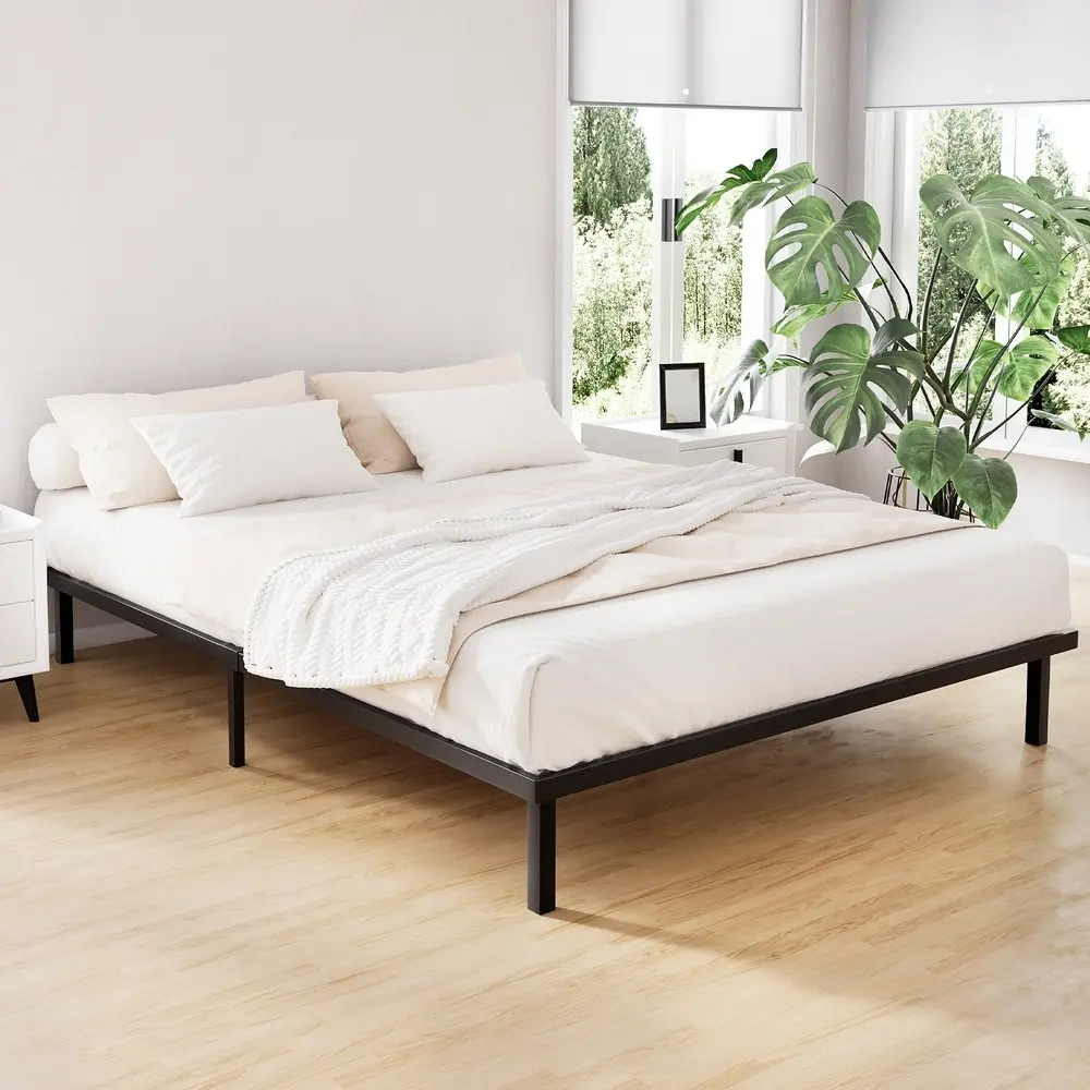 Artiss Bed Frame Queen Size Metal Frame TED - Furniture