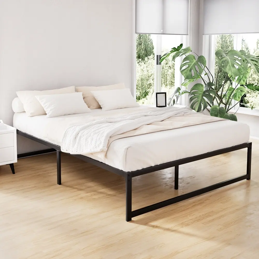 Artiss Bed Frame Double Size Metal Frame TINO - Top Selling Beds