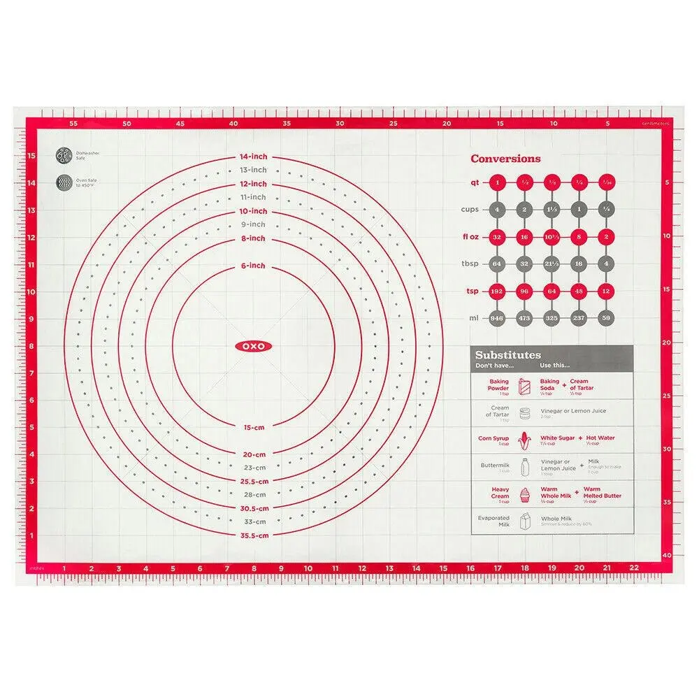 OXO Good Grips Silicone Pastry Mat - Home & Garden