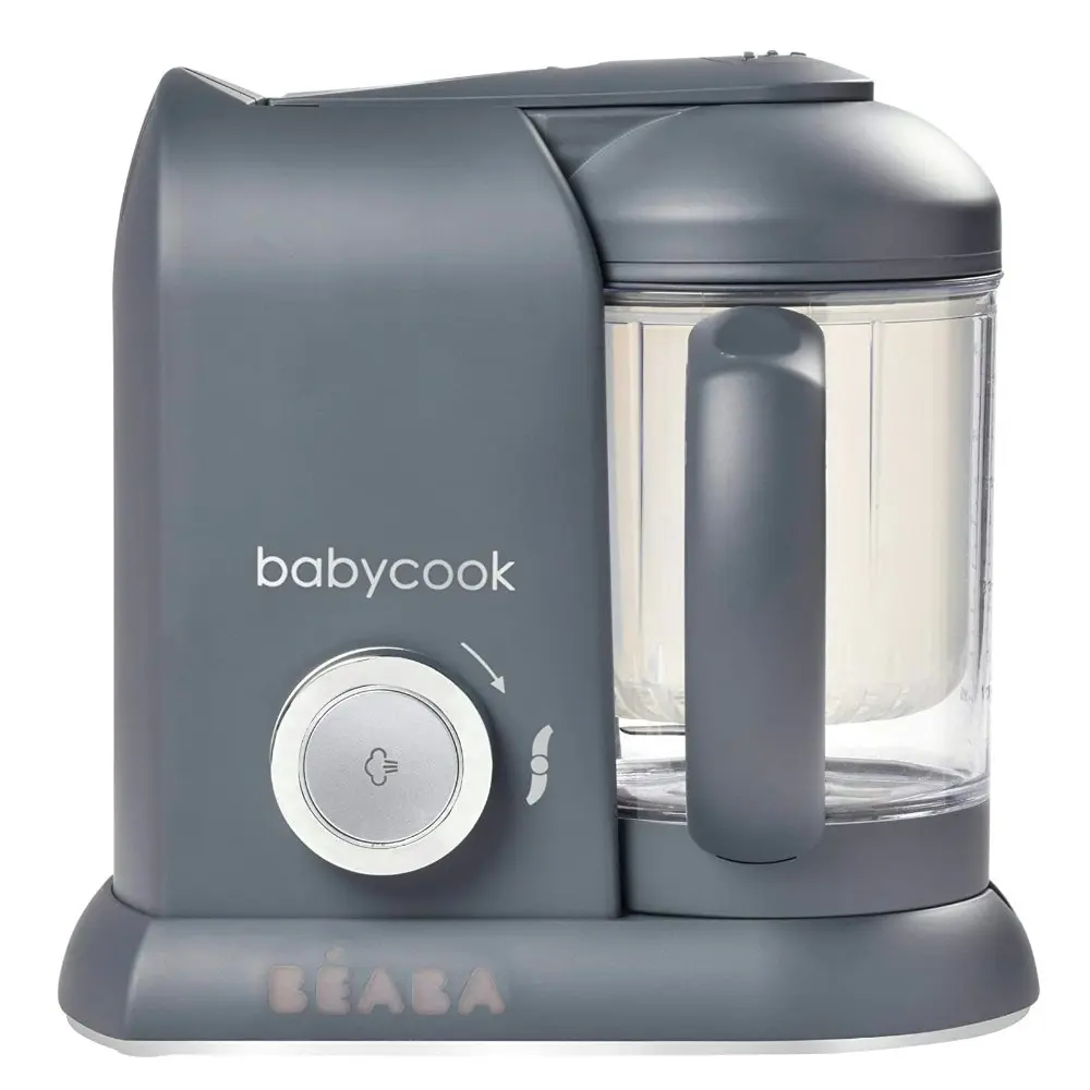 Beaba Babycook Solo Baby Food Processor Steam Cook Blend | Dark Grey - Home & Garden