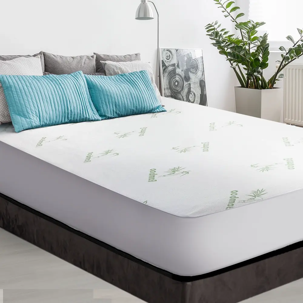 Giselle Bedding 40cm Bamboo Mattress Protector Breathable Design Single - Ultimate Mattress Sale - Save up to $600