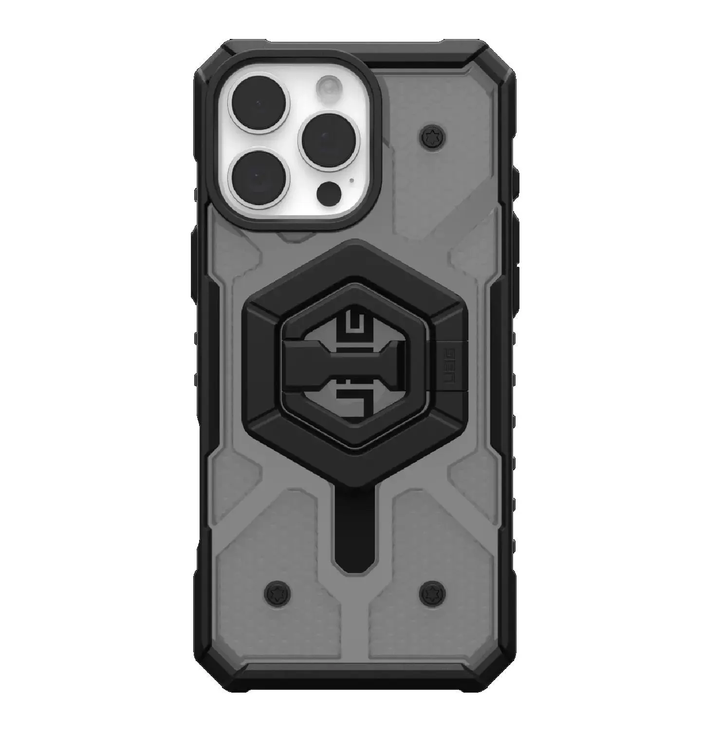 Uag Pathfinder Case For Iphone 16 Pro Max - Ash/black Stand