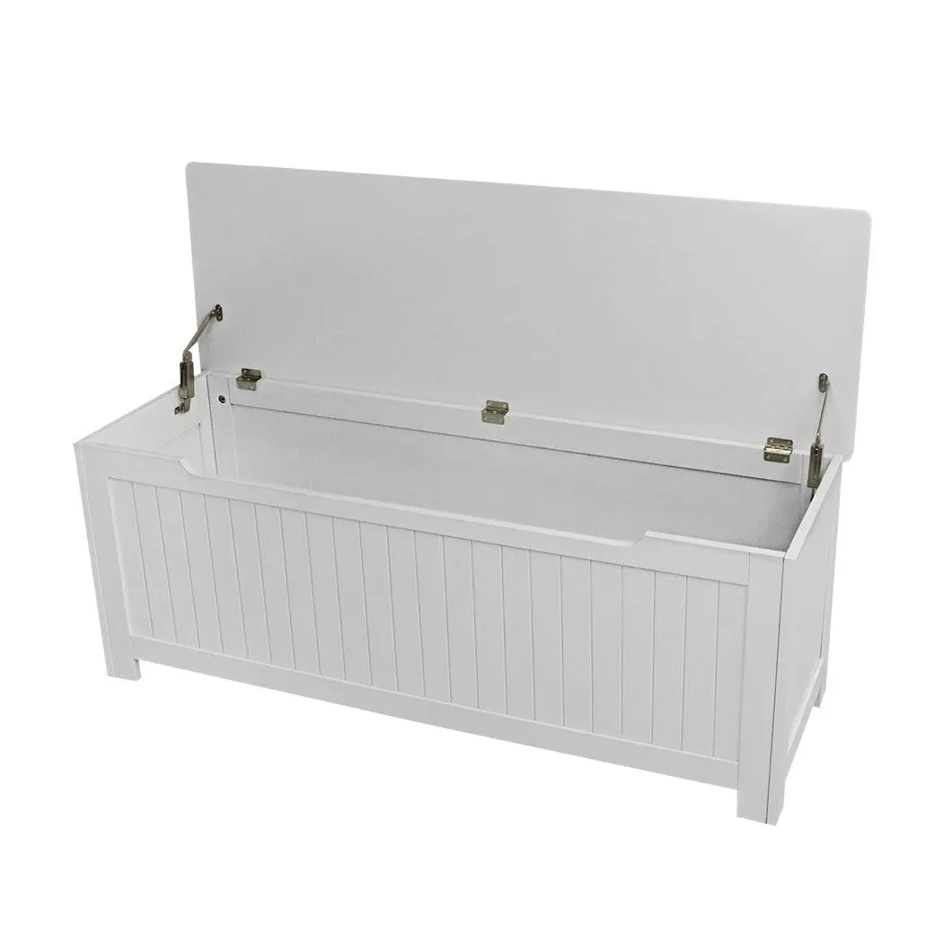 Levede Kids Toy Box Storage Chest Cabinet Container Clothes Organiser 120cm - Furniture